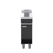 waldorf bold btlb8300-cd - 300mm bench top low back version - cabinet base with fixed front panel