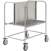 aladdin temp-rite burtt2 - mobile tray storage trolley