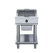 waldorf 800 series chl8600ed-ls - 600mm electric chargrill low back version - leg stand