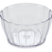 aladdin temp-rite dmt216 - 12oz / 360ml dimensions bowl - clear 