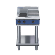 blue seal evolution series e514c-ls - 600mm electric cooktop  leg stand