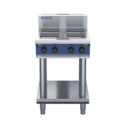 blue seal evolution series e514s-ls - 600mm electric cooktop sealed hobs  leg stand