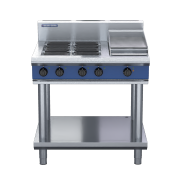 blue seal evolution series e516c-ls - 900mm electric cooktop  leg stand