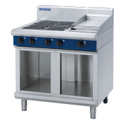 blue seal evolution series e516c-cb - 900mm electric cooktop  cabinet base