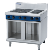 blue seal evolution series e516d-cb - 900mm electric cooktop  cabinet base