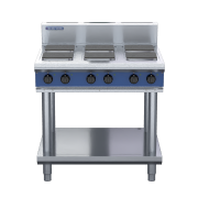 blue seal evolution series e516s-ls - 900mm electric cooktop sealed hobs - leg stand