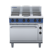 blue seal evolution series e56s - 900mm electric range convection oven sealed hobs