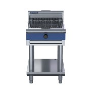 blue seal evolution series e594d-ls - 600mm electric chargrill - leg stand