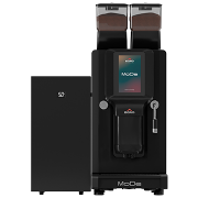 rancilio egcm mode pm blk fully automatic coffee machine with milk fridge