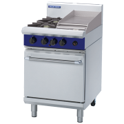 blue seal evolution series g504c - 600mm gas range static oven
