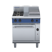 blue seal evolution series g505c - 750mm gas range static oven