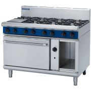 blue seal evolution series g508d - 1200mm gas range static oven
