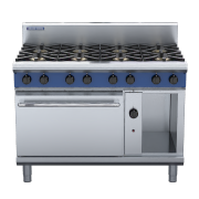 blue seal evolution series g508d - 1200mm gas range static oven