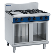 blue seal evolution series g516d-cb - 900mm gas cooktop - cabinet base