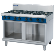 blue seal evolution series g518d-cb - 1200mm gas cooktop  cabinet base