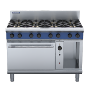 blue seal evolution series g58d - 1200mm gas range convection oven