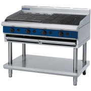 blue seal evolution series g598-ls - 1200mm gas chargrill  leg stand