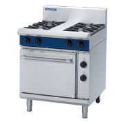 blue seal evolution series ge505d - 750mm gas range electric static oven
