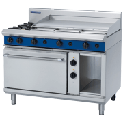blue seal evolution series ge508a - 1200mm gas range electric static oven