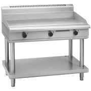 waldorf 800 series gpl8120e-ls - 1200mm electric griddle low back version - leg stand