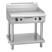 waldorf 800 series gpl8900g-ls - 900mm gas griddle low back version  leg stand