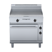 waldorf 800 series gp8910e - 900mm electric griddle static oven range