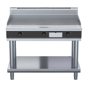 waldorf bold gpb8120e-ls - 1200mm electric griddle - leg stand