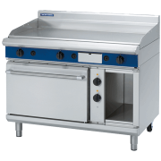 blue seal evolution series gpe508 - 1200mm gas griddle electric static oven range