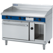 blue seal evolution series gpe58 - 1200mm gas griddle electric convection oven range