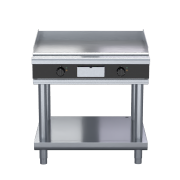 waldorf bold gplb8900e-ls - 900mm electric griddle low back version - leg stand