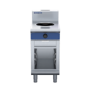 blue seal evolution series in511w3-cb - 450mm induction wok - cabinet base
