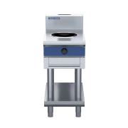 blue seal evolution series in511w3-ls - 450mm induction wok - leg stand