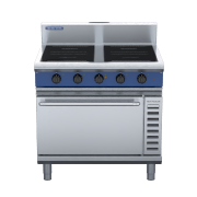 blue seal evolution series in54r3 - 900mm induction range convection oven