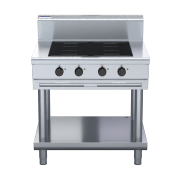 waldorf 800 series in8400f-ls - 900mm electric induction cooktop - leg stand