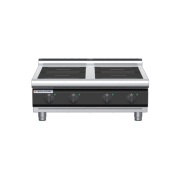 waldorf cue in8400lr3-b-c0 900mm electric induction cooktop bench model with low splashback