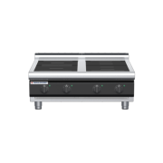 waldorf cue in8400lr3f-b-c0 900mm electric induction cooktop bench model with low splashback