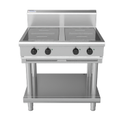 waldorf 800 series in8400r3-ls - 900mm electric induction cooktop - leg stand