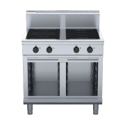 waldorf 800 series in8400r3f-cb - 900mm electric induction cooktop  cabinet base