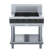 waldorf bold inb8400f-ls - 900mm electric induction cooktop - leg stand