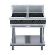 waldorf bold inb8400r5-ls - 900mm electric induction cooktop - leg stand
