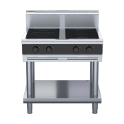 waldorf bold inb8400r3f-ls - 900mm electric induction cooktop - leg stand
