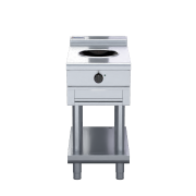 Waldorf 800 Series INL8100W3-LS - 450mm Induction Wok Low Back Version - Leg Stand