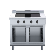 waldorf 800 series inl8400f-cb - 900mm electric induction cooktop low back version - cabinet base
