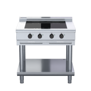 waldorf 800 series inl8400f-ls - 900mm electric induction cooktop low back version - leg stand