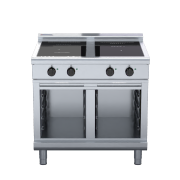 waldorf 800 series inl8400r5f-cb - 900mm electric induction cooktop low back version - cabinet base
