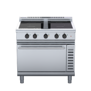 Waldorf 800 Series INL8410ECR3 - 900mm Induction Range Convection Oven Low Back Version