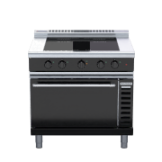 waldorf bold inlb8410ecf - 900mm induction range convection oven low back version