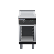 waldorf bold rn8102el-cb-b0 450mm electric solid top on cabinet base with low splashback