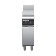 waldorf cue rn8203gh-cd-c0 300mm gas cooktop oncabinet base with door and high splashback