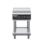 waldorf cue rn8406gl-ls-c0 600mm gas cooktop on leg stand with low splashback